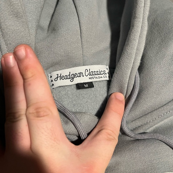 Rare Tupac All Eyes On Me Grey Headgear Classics Hoodie - Picture 5 of 7